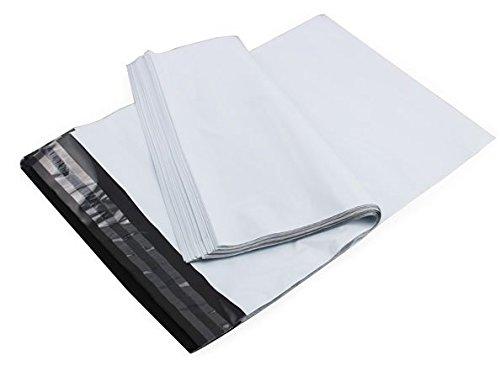 Opened 14x16 inch courier bag showing ample space for items.