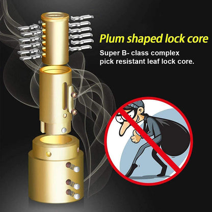 Motorbike disc brake lock featuring loud alarm system