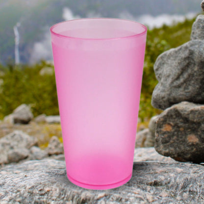 High-quality plastic glasses from for versatile use, ideal for water and drinks.