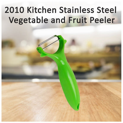Reliable stainless steel peeler for peeling potatoes, apples, and other common produce.