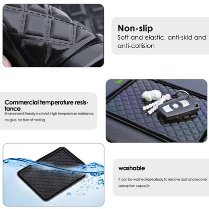 Close-up of the textured surface of the reusable anti-skid vinyl mat.