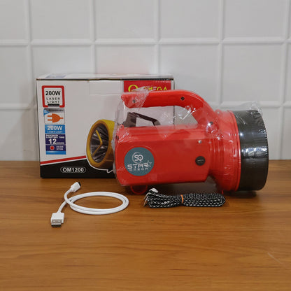 Torch light size comparison with dimensions