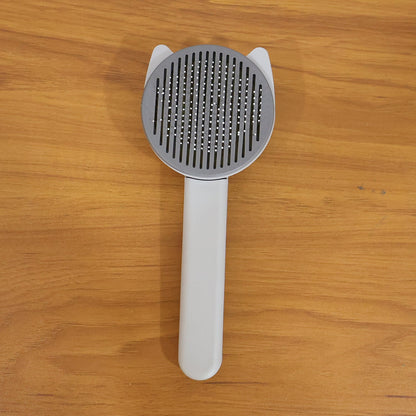 Reusable pet shedding needle comb suitable for dogs and cats