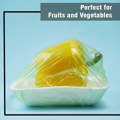 Biodegradable cling film roll packaging for safe food stretch wrap