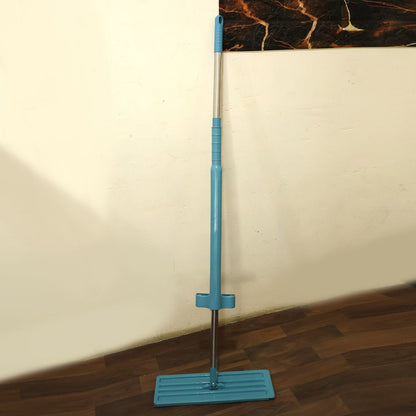 Flat floor cleaning mop with long handle cleaning bathroom floor