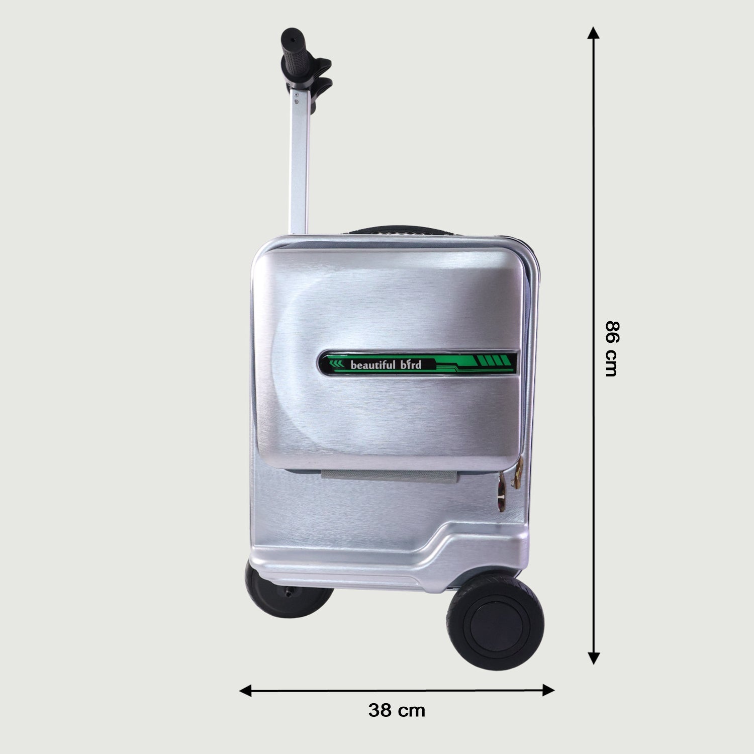 Hard shell and wheeled trolley travel bag for easy mobility