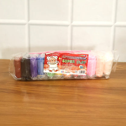 Safe, non-toxic antibacterial clay for imaginative creative play