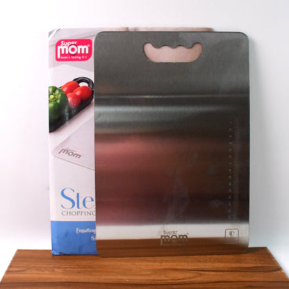 Multipurpose stainless steel chopping board for vegetables, fruits and meat