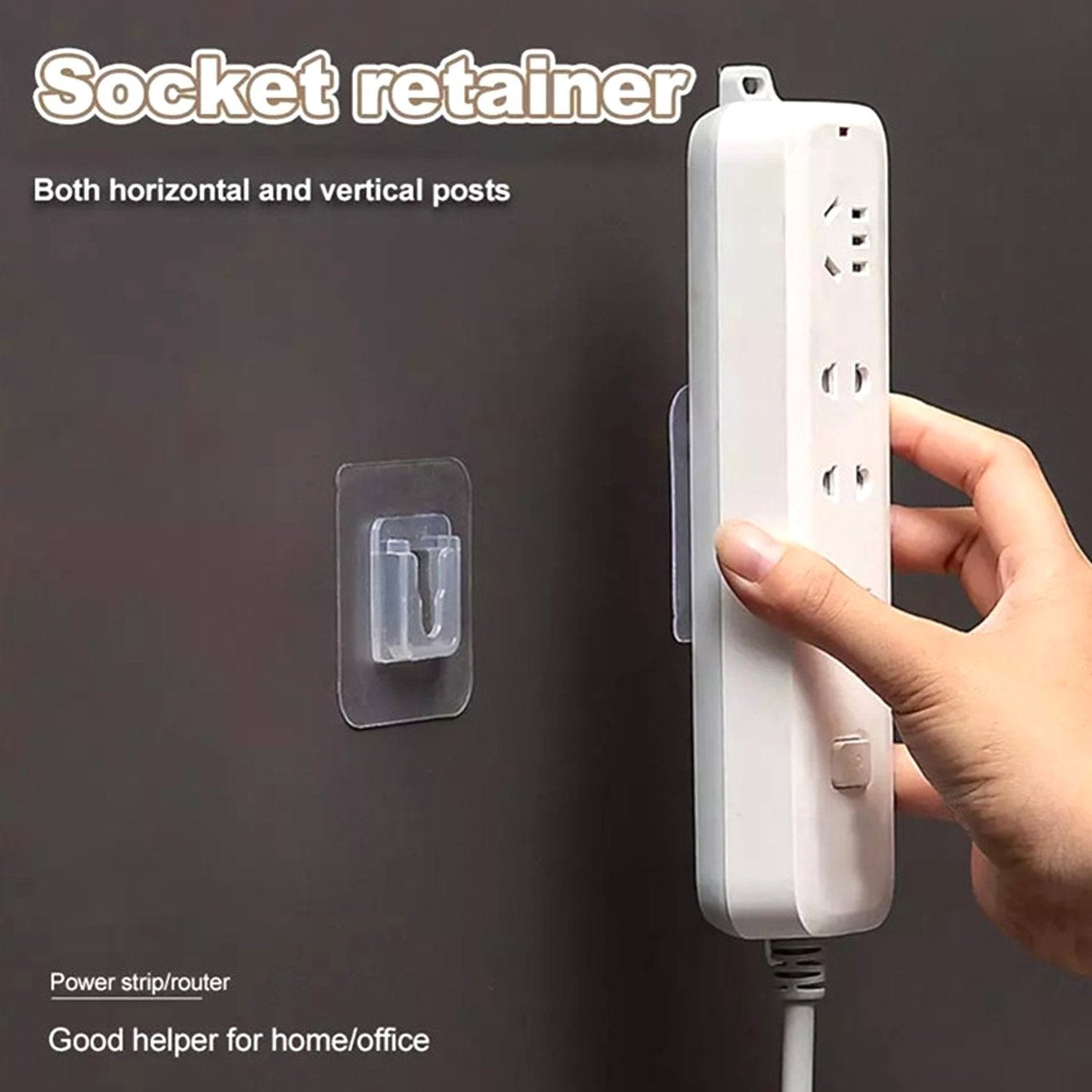 The GlimmerHome adhesive wall hooks securely holding a bath towel in a humid bathroom setting.