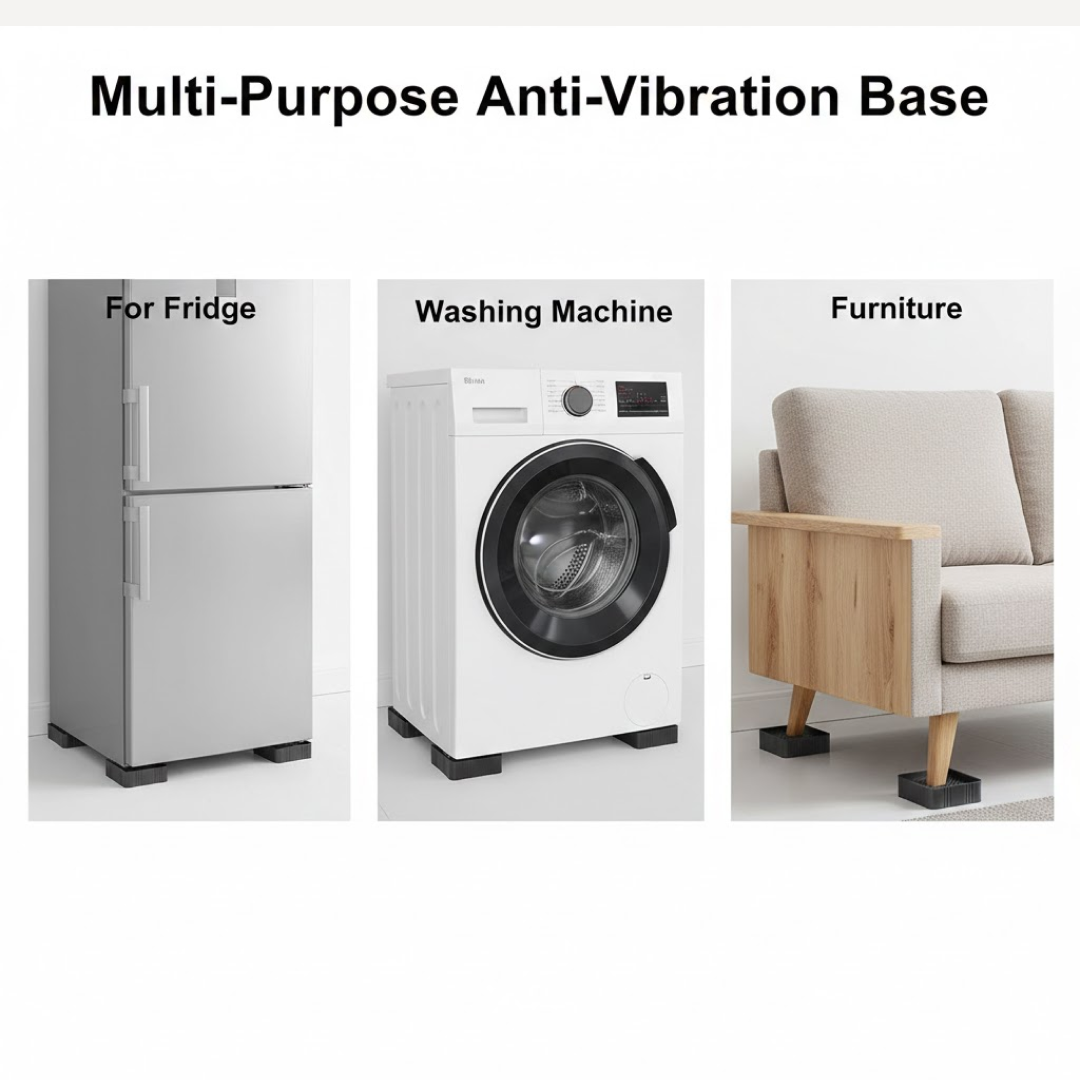 Diagram showing dimensions of the sturdy appliance base stand.