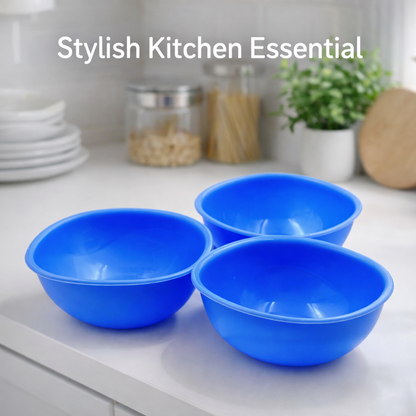 A person enjoying a healthy salad in a BPA free plastic bowl, ideal for everyday meals.