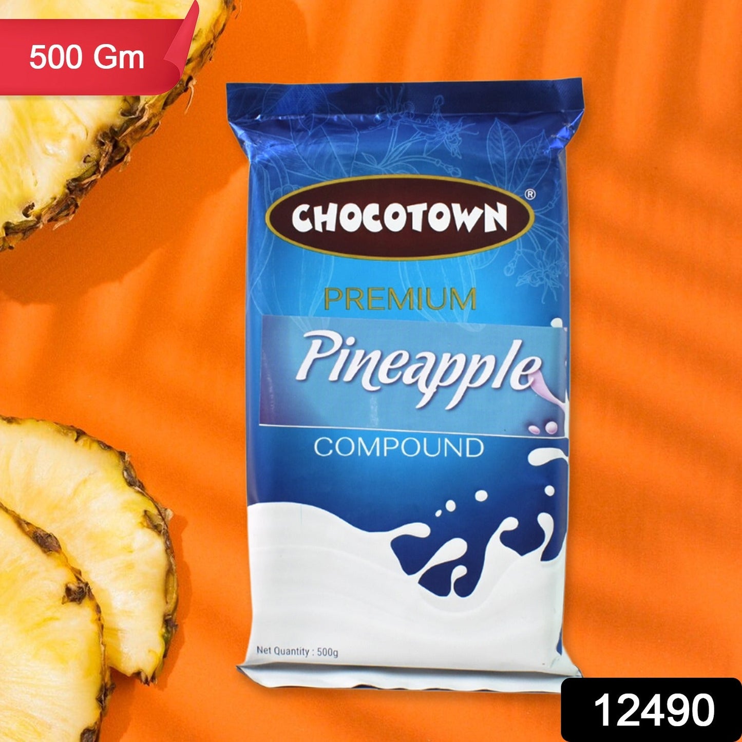 Premium Pineapple Compound Slab in Chocotown packaging, ready for your kitchen.