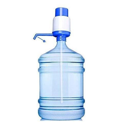 Hand Press Water Pump with long tube for deep water extraction from bottles.