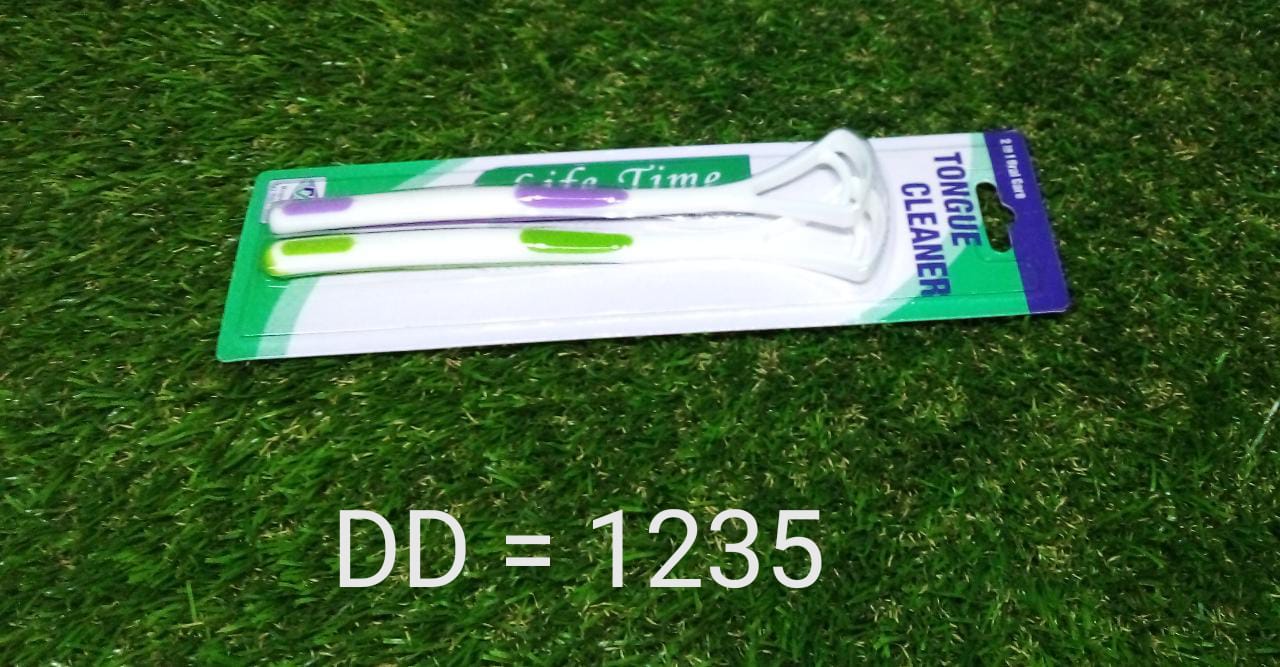 Set of two oral hygiene tongue cleaners from MintGuard.