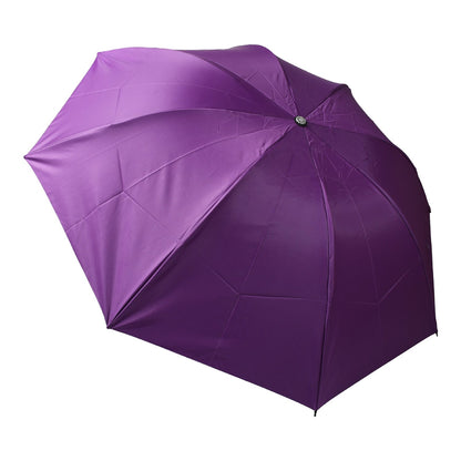 Close-up of wind-resistant ribs in the vegetable shaped umbrella canopy.