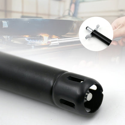 Top-down view of the rustproof Stainless Steel Gas Lighter from CookAura.