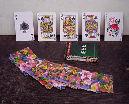 Unique designs and HD printing on a premium poker cards deck.
