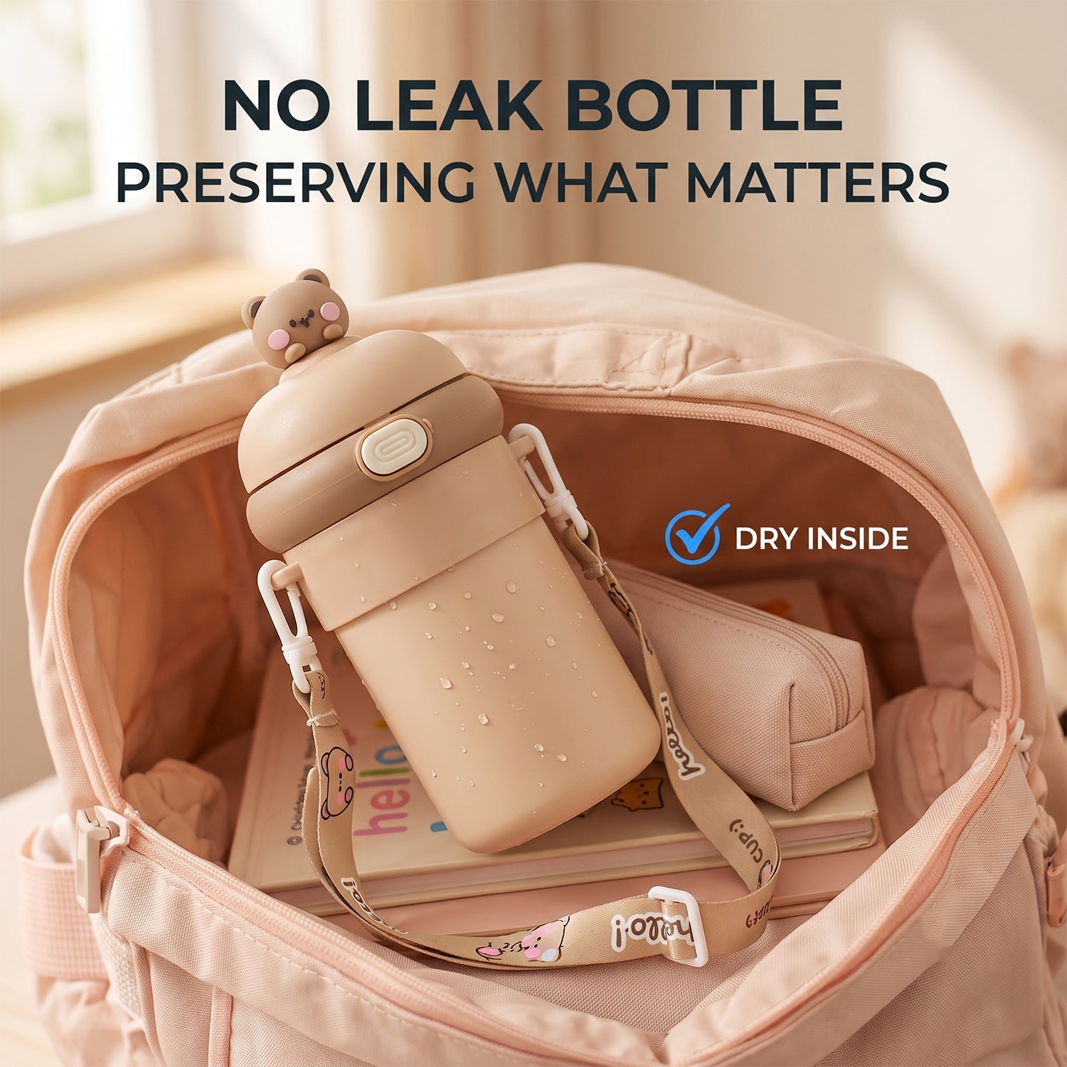Kids drinking sipper bottle use
