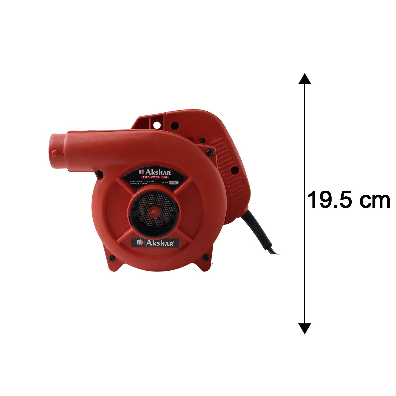 Workshop electric air blower for efficient cleaning