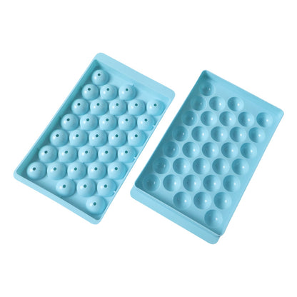 Lightweight blue plastic candy making mold