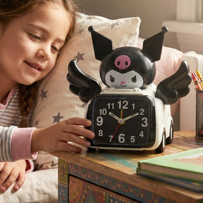 Decorative cartoon desk clock for kids bedroom