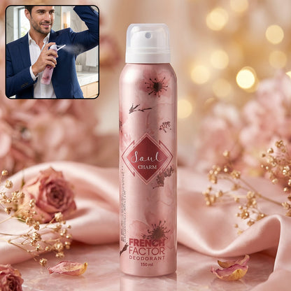 French Factor Soul Charm Deodorant spray for daily freshness