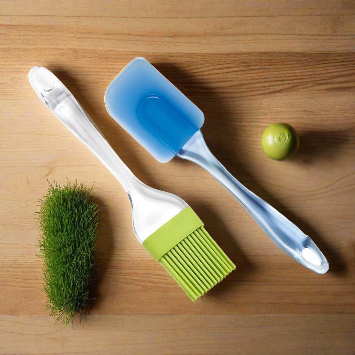 Silicone Spatula Pastry Brush Set – Non-Stick Baking Tools | Bake & Dwell