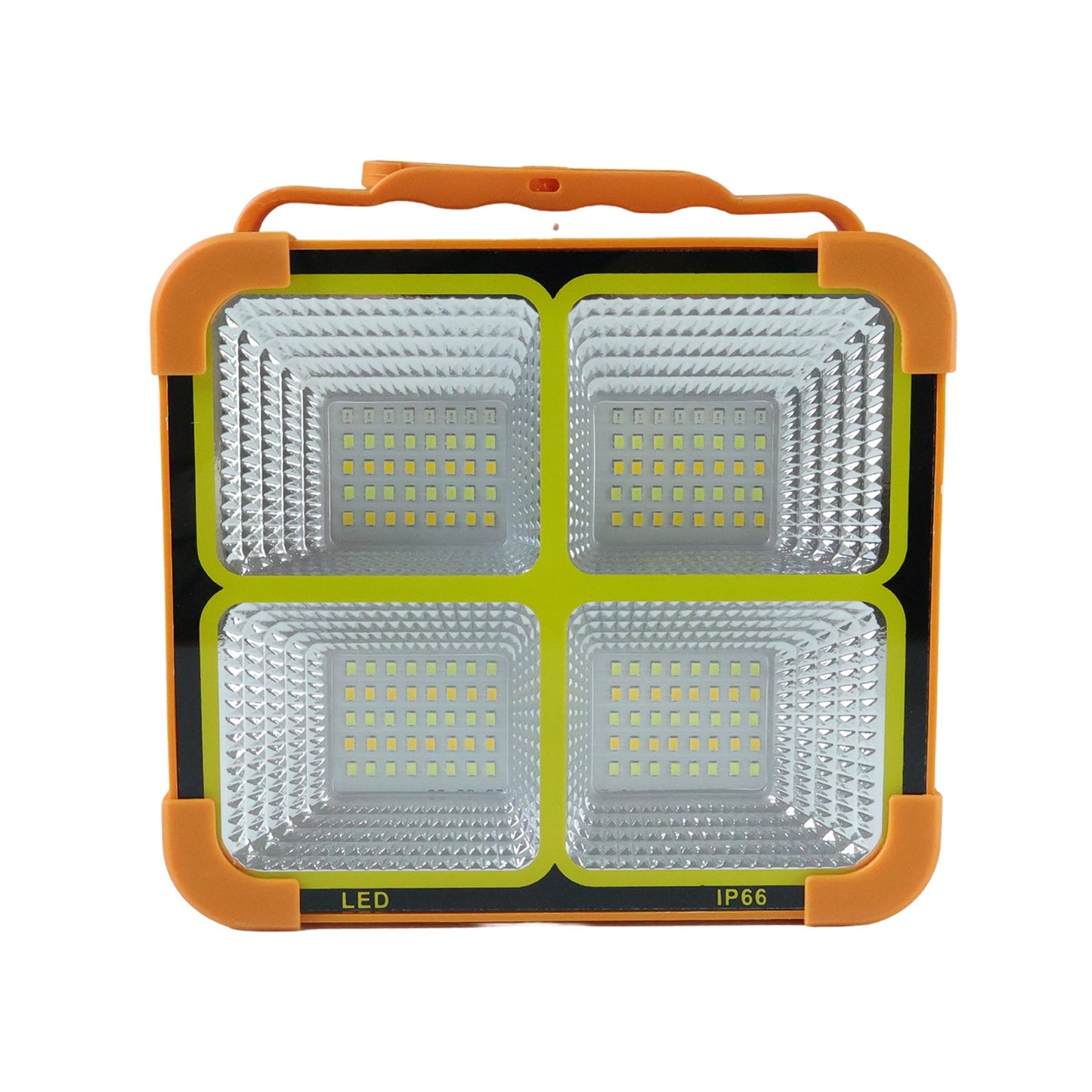 Waterproof solar flood light ideal for security and outdoor activities