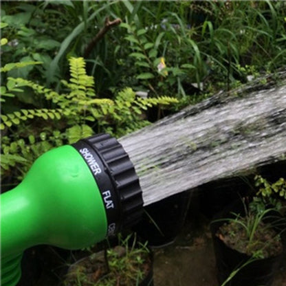 Versatile water spray gun for gardening and outdoor cleaning.