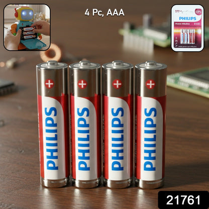 Close-up of alkaline AAA batteries showing durable power cells