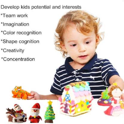 Complete Aditi Non-Toxic Playdough set, perfect for creative kids.