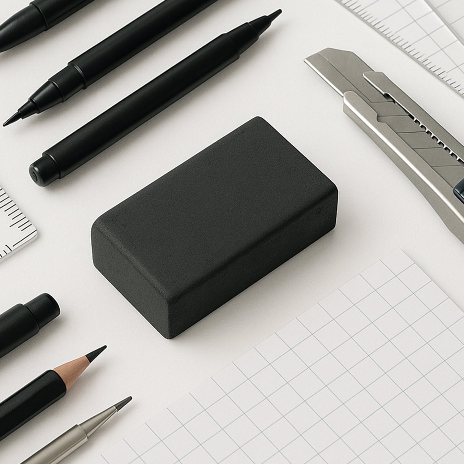 Attractive school eraser with creative shapes for kids