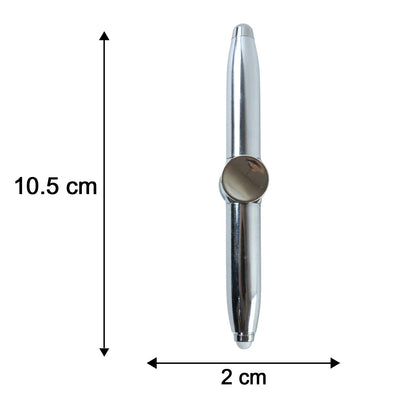 Office desk fidget spinner pen with LED light