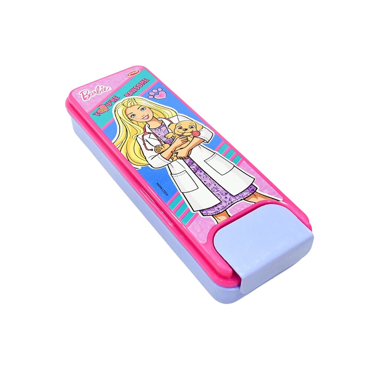 Cute cartoon hard top pencil case made from sturdy plastic